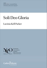 Soli Deo Gloria SATB choral sheet music cover
